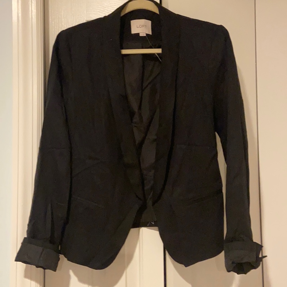 Nwt ann taylor black jacket